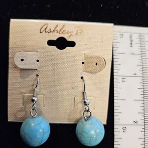 Ashley By 26 International Turquoise Dangle Earrings